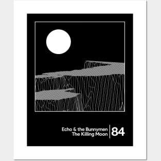 The Killing Moon / Minimal Style Graphic Artwork Design Posters and Art